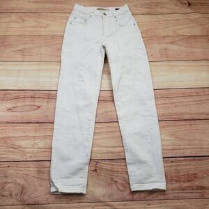 Mavi Gold Bianca Jeans Womens 24x27 White‎ High Rise Fashion Mom Denim Pants